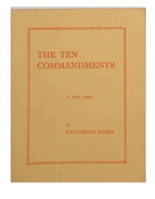 The Ten Commandments (Booklet)