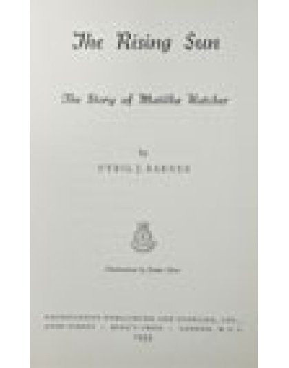 The Rising Sun (Mildred Hatcher)