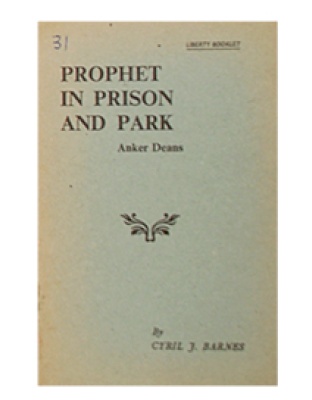 Prophet in Prison and Park (Anker Deans)