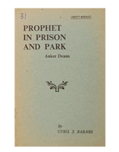 Prophet in Prison and Park (Anker Deans)