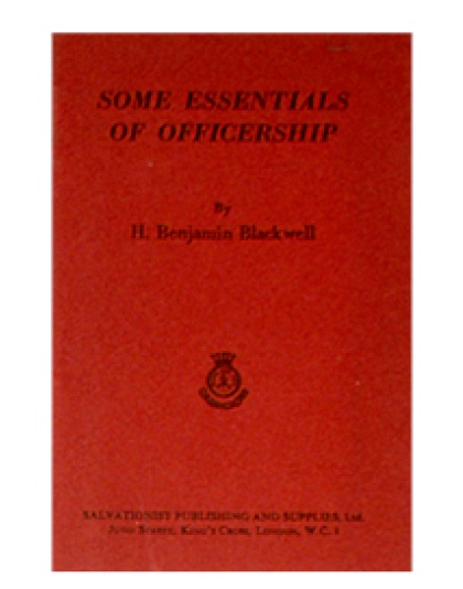 Some Essentials of Officership (Booklet)