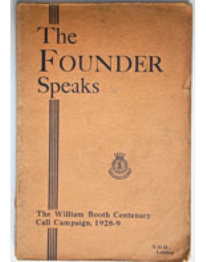 The Founder Speaks (Paperback)