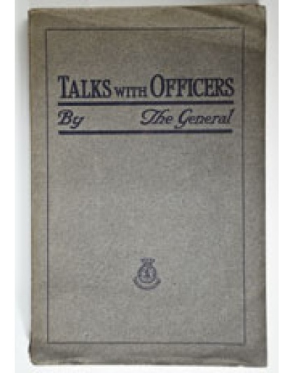 Talks with Officers (Paperback)