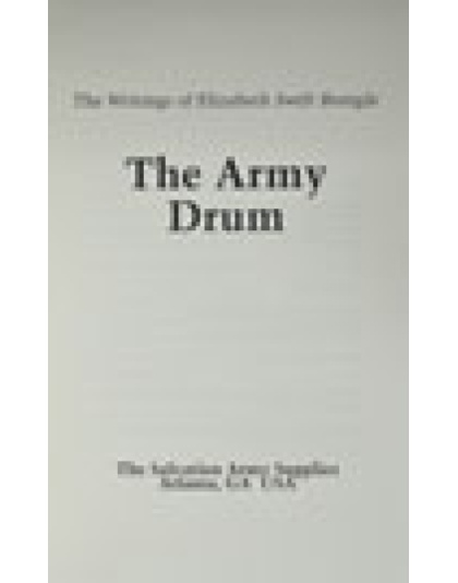 The Army Drum