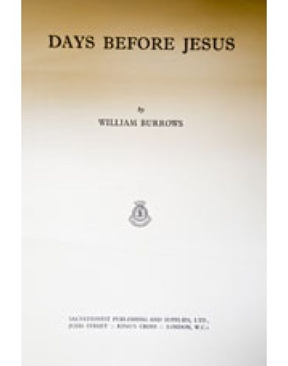 Days Before Jesus (Children's Stories)