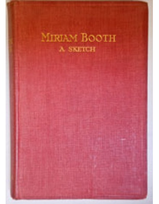 Miriam Booth - A Sketch (hardback)