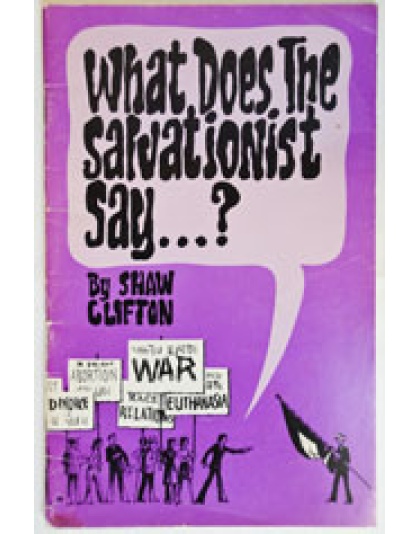 What Does the Salvationist Say?