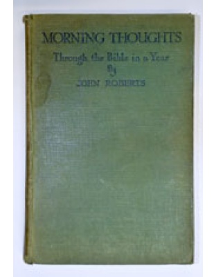 Morning Thoughts - through the bible in a year (hardback)