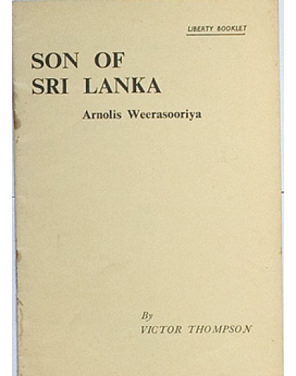 Son of Sri Lanka (Arnolis Weerasooriya)