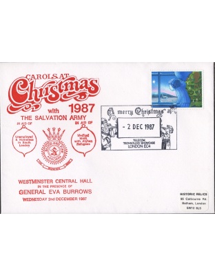 First Day Cover General Eva Burrows