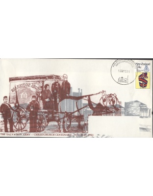 First Day Cover New Zealand