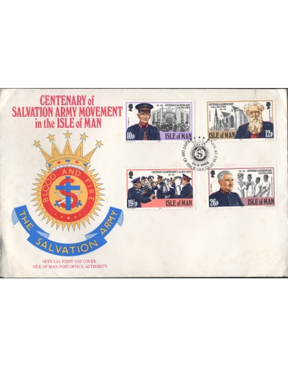 First Day Cover Isle of Man Centenary