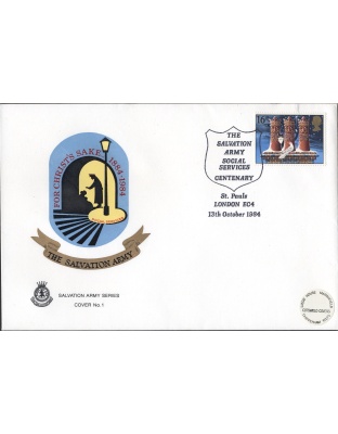 First Day Cover SA Social Services Centenary