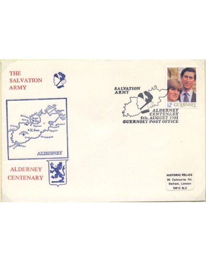 First Day Cover Alderney