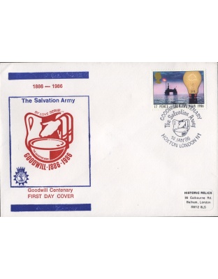 First Day Cover Goodwill Centenary