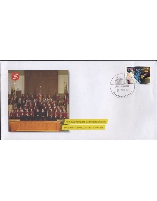 First Day Cover Amsterdam Staff Band