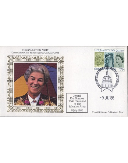 First Day Cover General Burrows Election