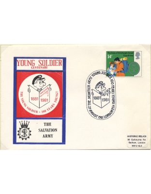 First Day Cover Young Soldier