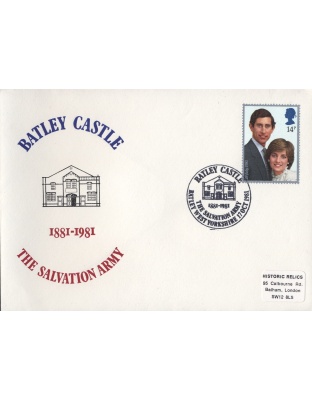 First Day Cover Batley Castle