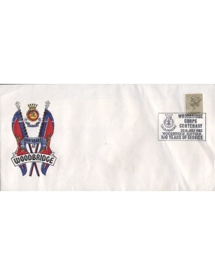 First Day Cover Woodbridge Corps