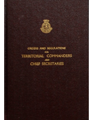 Orders and Regulations for T.Cs and C.Ss 1981