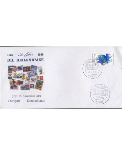 First Day Cover Stuttgart Germany