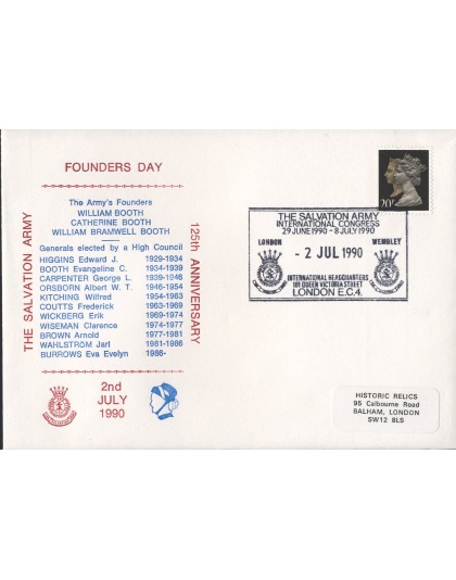 First Day Cover Founders Day