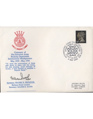 First Day Cover IHQ Banking Department