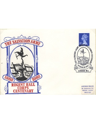 First Day Cover Regent Hall