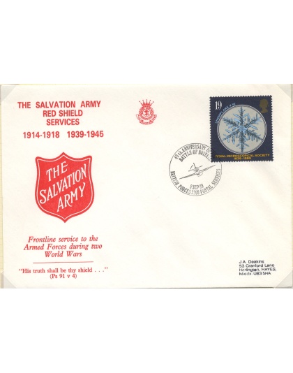 First Day Cover Red Shield