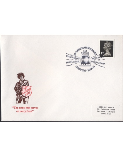 First Day Cover Red Shield