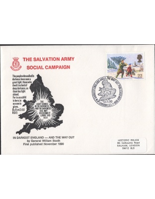 First Day Cover Darkest England