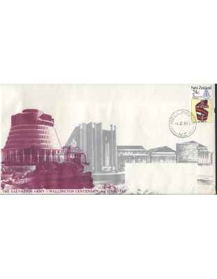 First Day Cover Wellington New Zealand