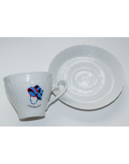 Leger des Heils china cup and saucer. Small size