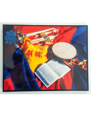 Picture Measuring 8 1/2cms x 6 1/2cms from Hong Kong